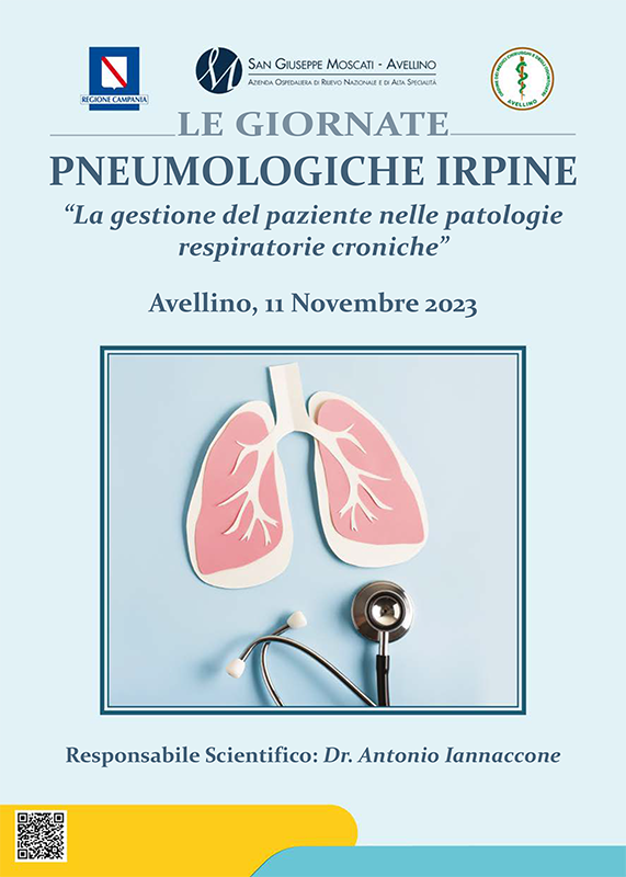 Programma LE GIORNATE PNEUMOLOGICHE IRPINE “La gestione del paziente nelle patologie respiratorie croniche asma grave e broncopneumopatia cronica ostruttiva”